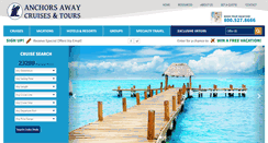 Desktop Screenshot of anchorsawaycruises.com